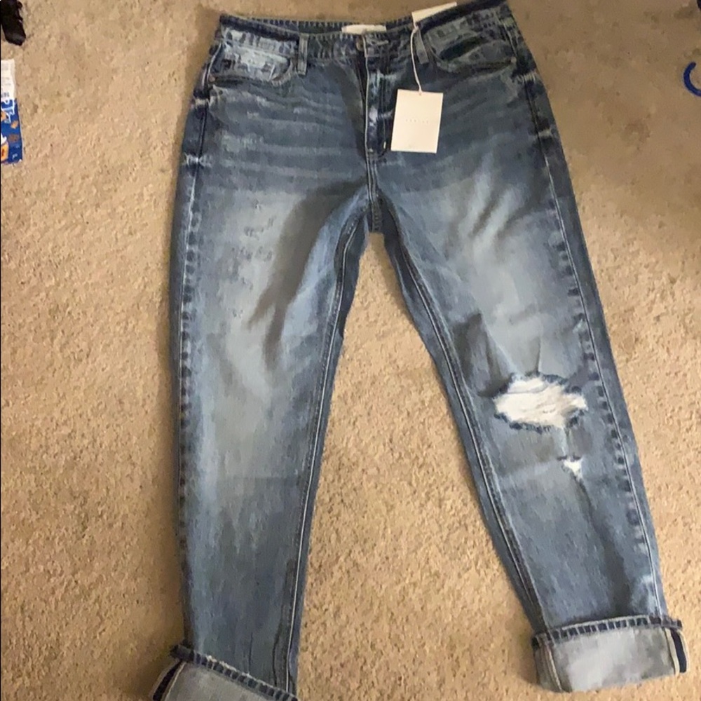 Kancan denim capris
